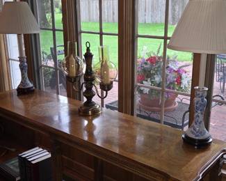 Vintage wall/sofa table