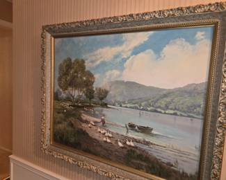 Vintage oil paintings