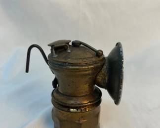 Antique bicycle lantern