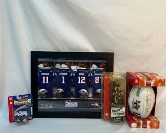 New England patriots NFL memorabilia 