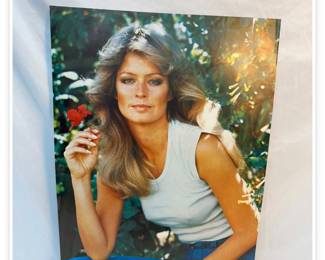 Vintage Farrah Fawcett poster