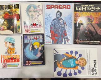 Manga books one punch man