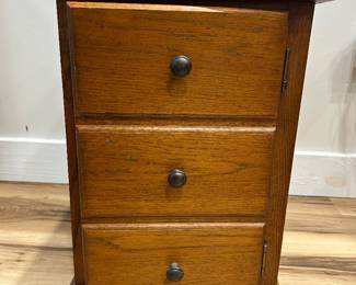 Wooden side table