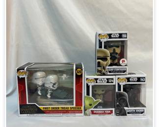 Star Wars funko pop