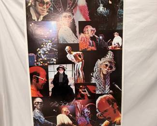 Vintage Elton John Poster