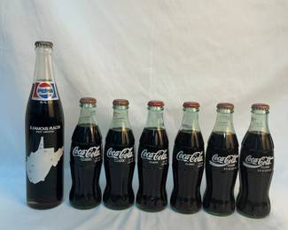 Vintage Coca Cola bottles