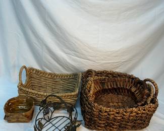Woven baskets