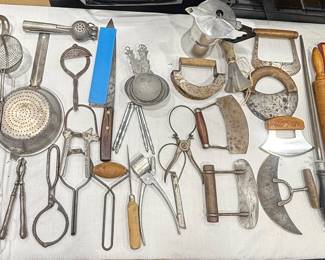 Vintage kitchen utensils