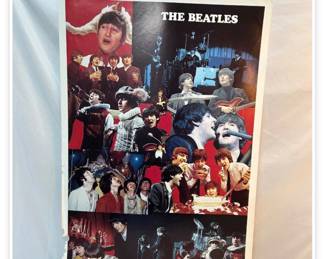 Vintage Beatles poster