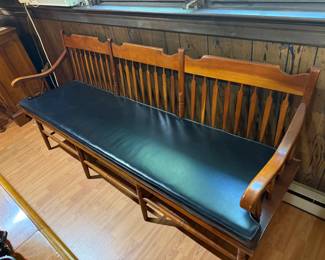 Vintage Deacon's Bench