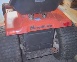 SImplicity Riding Mower