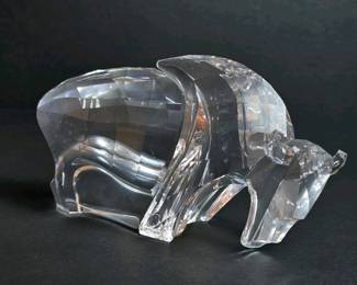 009 swarovskicrystalbuffalofigurine