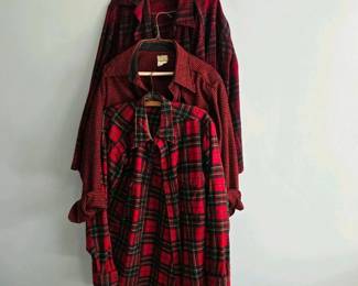 141 pendletonandllbeanvintagewoolshir