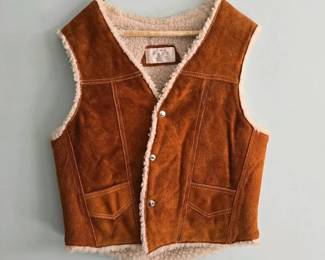 142 genuineleathershearlingstylevestby