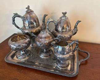 046 metalteaandcoffeeserviceset