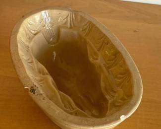 006 antiquestyleglazedstonewarerabbitmo