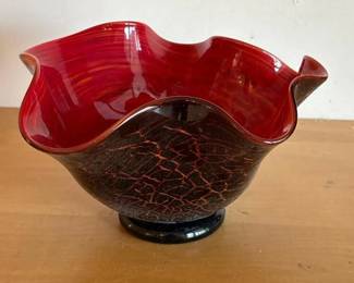 260 hawaiianhandblownglassbowl