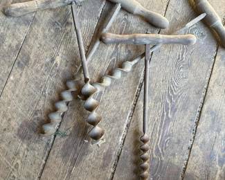 444 antiquewoodaugerhanddrills