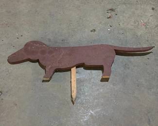 012 woodendachshundsilhouettegardenstake