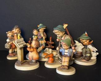 116 sixgoebelhummelfigurines