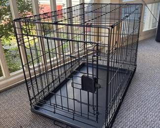 499 blackwiredogcratewithremovabletray