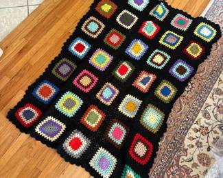 074 multicolorgrannysquareafghanblanket