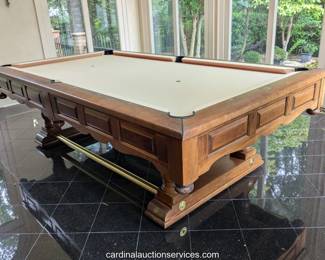 Brunswick "Prestige" 8' slate pool table - local pickup or CAS delivery