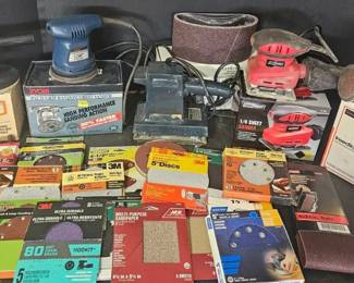 Variety of Sanders Accessories