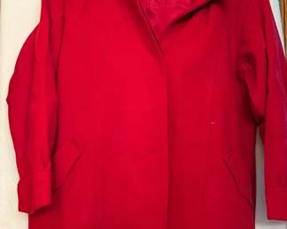 Vintage Forecaster Red Coat