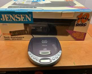 Jensen Disc Changer NIB Lenoxx Sound Disc Player