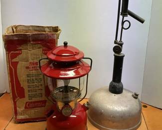 Two Vintage Coleman Lanterns