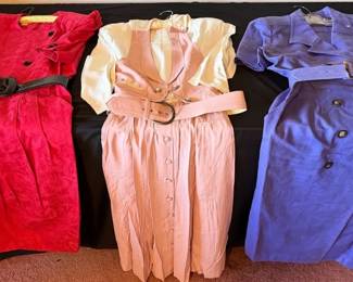 Three Vintage Dresses
