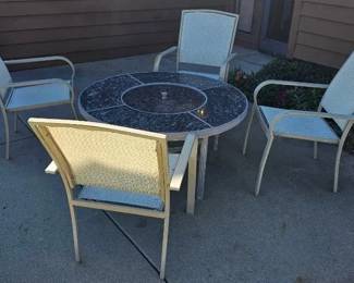 07 Outdoor TableFire Pit Chairs