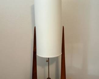  01 MidCentury Modern Rocket Style Table Lamp