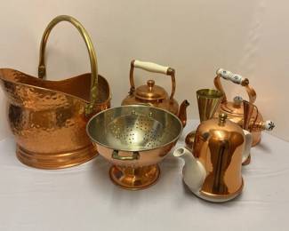 Copper Tea Pots More