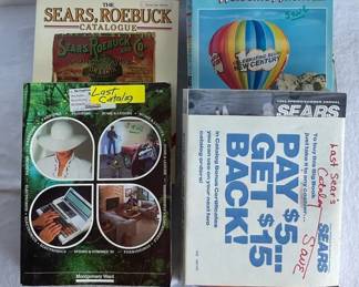 Vintage Catalogs Sears, Montgomery Wards More