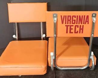Vintage Virginia Tech Stadium Seats