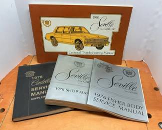 1976 1978 Seville Cadillac Manuals