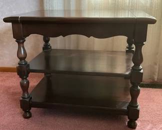 Wooden End Table