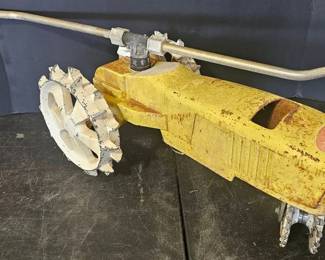 Vintage Nelson Rain Train Traveling Lawn Sprinkler