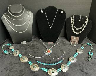 Silver Tone Jewelry