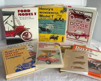 Vintage Books on Cars Parts