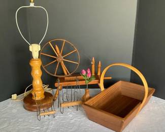 Vintage Unique Wooden Items