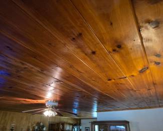 Tongue and groove ceiling