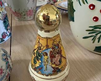 Byzantine Icon Ceramic Holy Water Bottle