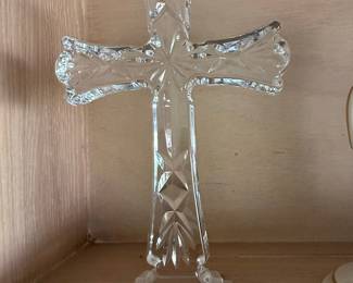 Waterford Crystal Standing Cross
