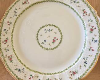 Bernardaud Limoges Artois Vert Dinner Plate