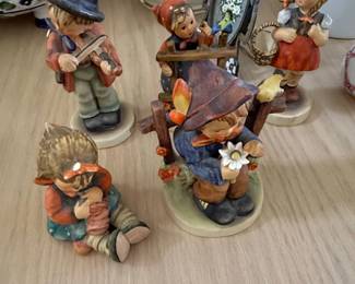Collection of Five Hummel Figurines