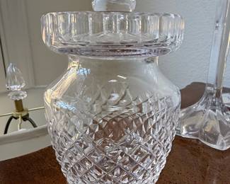 Waterford Crystal Alana Lidded Jam Jar