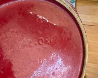 Bordallo Pinheiro Red Cabbage Leaf Bowl